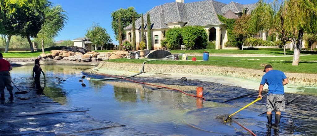 Water Feature Cleanup